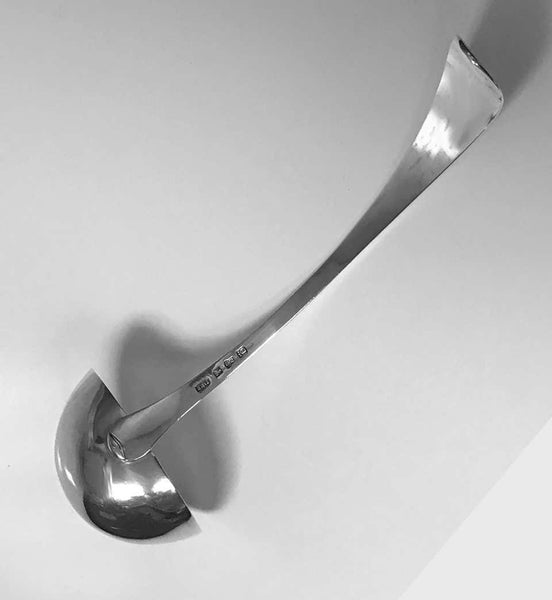 Antique Dutch Silver Large Ladle Nijmegen 1795-1807 Jan Willem Pas