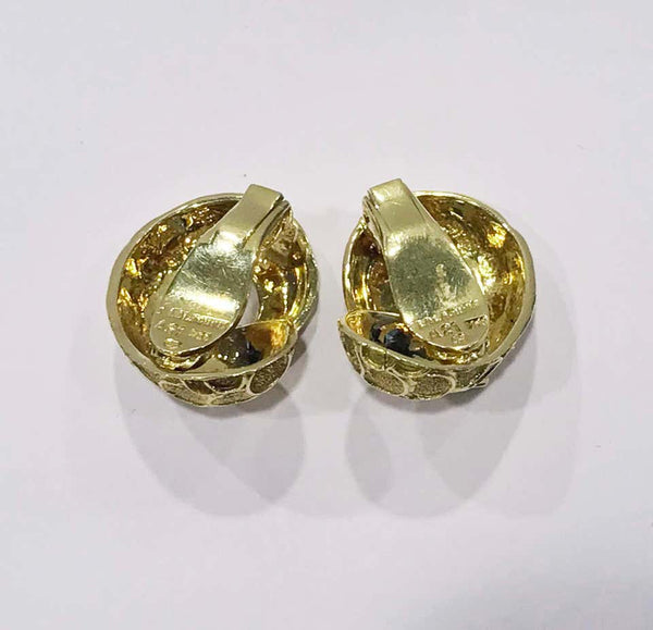 Lalaounis 18 Karat Earrings, Greece, circa 1990