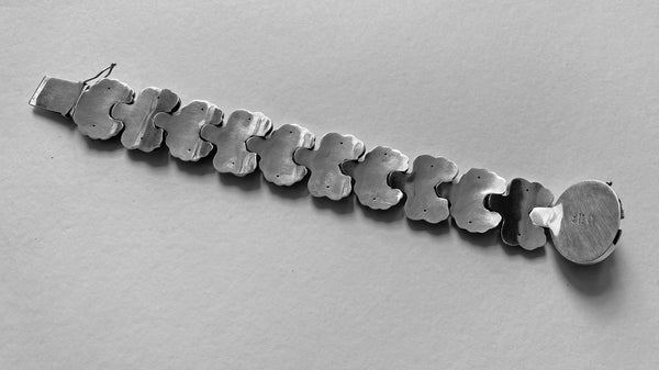 Georg Jensen Sterling Paris Model Bracelet, Denmark, circa 1945