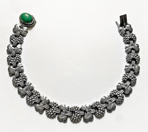 Georg Jensen Sterling Paris Model Necklace, Denmark, circa 1945