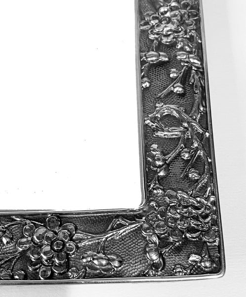 Chinese Export Silver Photograph Frame Wang Hing C.1890