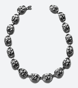 Georg Jensen Sterling Silver Necklace, American C.1940.