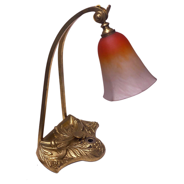 French Art Nouveau desk table lamp by Charles Schneider C. 1920