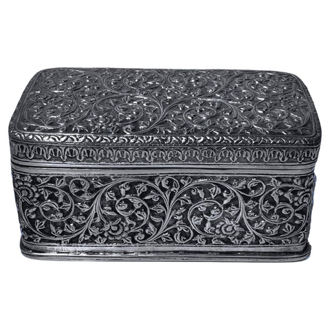 Large Kutch Silver Box India C.1880