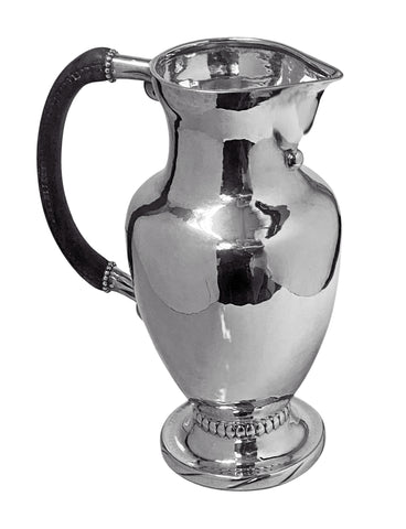 Important Georg Jensen early mark Antique Silver pitcher Denmark 1909-14