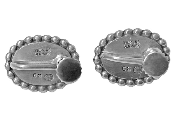 Georg Jensen Sterling Silver Earrings No. 59 C.1960