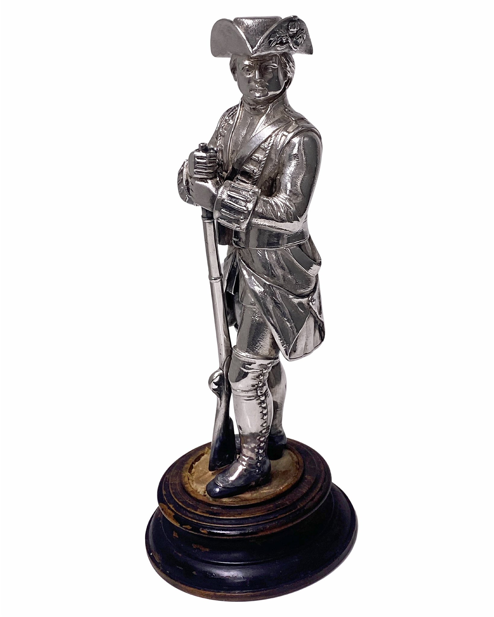 Antique Silver military figure London 1882 George Angell
