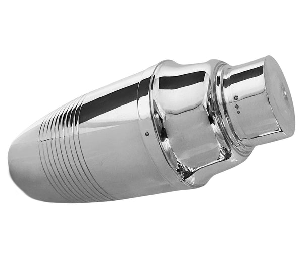 Christofle Solid Silver Art Deco Cocktail Shaker C.1935