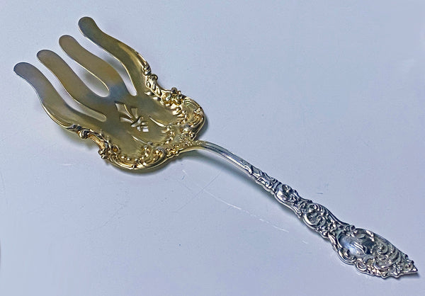 Passaic by Unger Sterling Silver Asparagus Fork C.1900
