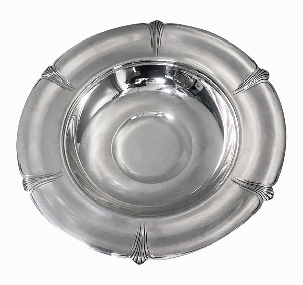 Art Deco Sterling Silver Centerpiece Dish, International Silver Co, C.1940